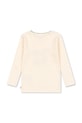 Dječja pamučna majica dugih rukava Konges Sløjd MINNIE BLOUSE GOTS KS105001.PPY2 bež SS26