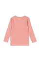 Konges Sløjd longsleeve bawełniany dziecięcy MINNIE BLOUSE GOTS KS105001.PPY2 różowy SS26