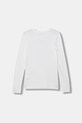 United Colors of Benetton tričko s dlouhým rukávem dětské bavlněné 3I9WC10S7.G.Stagionale bílá SS26