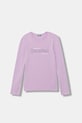 United Colors of Benetton tričko s dlhým rukávom detské bavlnené fialová 3I9WC10S7.G.Stagionale
