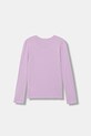 United Colors of Benetton tričko s dlhým rukávom detské bavlnené 3I9WC10S7.G.Stagionale fialová SS26
