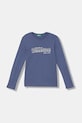 United Colors of Benetton tričko s dlouhým rukávem dětské bavlněné námořnická modř 3I9WC10S7.G.Stagionale