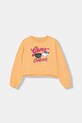 Guess bluza bawełniana dziecięca aplikacja pomarańczowy J6GQ00.KA6R4.PPY2.M