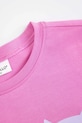 DÍVKA Dětské tričko s dlouhým rukávem Coccodrillo WC6143102VGA růžová