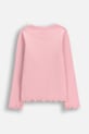 Dětské tričko s dlouhým rukávem Coccodrillo WC6143103HGK růžová SS26