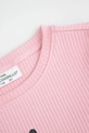 DÍVKA Dětské tričko s dlouhým rukávem Coccodrillo WC6143103HGK růžová