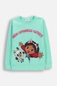 Coccodrillo tričko s dlhým rukávom detské s bavlnou tyrkysová WC6143101LGD