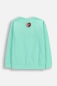 Coccodrillo tričko s dlhým rukávom detské s bavlnou WC6143101LGD tyrkysová SS26