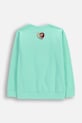 Coccodrillo tričko s dlhým rukávom detské s bavlnou WC6143101LGD tyrkysová SS26