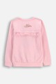 Coccodrillo tričko s dlhým rukávom detské bavlnené WC6143102LGD ružová SS26