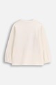 Coccodrillo tričko s dlhým rukávom detské s bavlnou WC6143103FGK béžová SS26