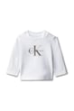 Детска блуза с дълги ръкави Calvin Klein Jeans еластичен бял IN0IN00335.PPY2