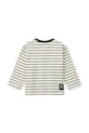 Otroška bombažna majica z dolgimi rokavi Liewood Tyler Stripe LS T-shirt LW20354.PPY2 bela SS26