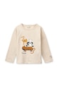 Detská bavlnená košeľa s dlhým rukávom Liewood Apia Placement Longsleeve T-shirt bavlna béžová LW20675.PPY2