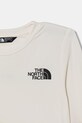 Chłopiec The North Face longsleeve dziecięcy TEEN 24/7 LS TEE NF0A8EB8QLI1 beżowy