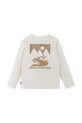 Chłopiec Reima longsleeve dziecięcy z bawełną Tosikiva 5200472A.PPY2 biały