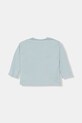 United Colors of Benetton longsleeve dziecięcy bawełniany 3I1XA106Z.W.Stagionale niebieski SS26