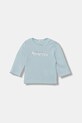 United Colors of Benetton longsleeve dziecięcy bawełniany niebieski 3I9WA106W.W.Stagionale