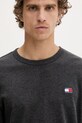 Tommy Jeans longsleeve męski szary DM0DM22668