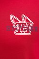 Памучна блуза с дълги ръкави Tommy Hilfiger MW0MW41467 червен