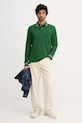 Tommy Hilfiger top a maniche lunghe in cotone MW0MW41623 verde SS26