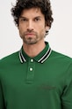 Tommy Hilfiger top a maniche lunghe in cotone verde MW0MW41623