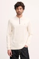 Tommy Hilfiger longsleeve bawełniany bawełna beżowy MW0MW42808