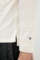 Tommy Hilfiger longsleeve bawełniany beżowy MW0MW41930