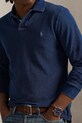 Βαμβακερή μπλούζα με μακριά μανίκια Polo Ralph Lauren σκούρο μπλε 710970583