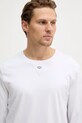 Diesel longsleeve bawełniany T-MADJUST-LS-TR biały A19967.0AIJU
