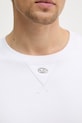 Diesel longsleeve bawełniany T-MADJUST-LS-TR A19967.0AIJU biały