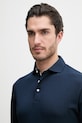 Hackett London longsleeve bawełniany dziecięcy granatowy HM5500029