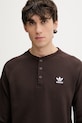 adidas Originals longsleeve męskie brązowy KE1133