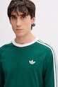 adidas Originals longsleeve męski bawełniany zielony KE3543