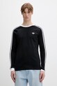 adidas Originals longsleeve bawełniany bawełna czarny KE3546