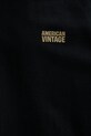 American Vintage longsleeve bawełniany MGIX02B czarny
