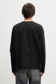 Odzież MM6 Maison Margiela longsleeve męski bawełniany SH0NH0022.M20050.900 czarny