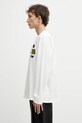 MM6 Maison Margiela longsleeve din bumbac SH0NH0023.M20170.101 alb SS26