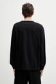 Odzież MM6 Maison Margiela longsleeve bawełniany SH0NH0023.M20170.900 czarny
