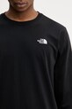 The North Face longsleeve Simple Dome czarny NF0A8EU3JK31