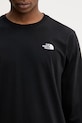 The North Face longsleeve Simple Dome czarny NF0A8EU3JK31