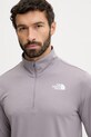 The North Face longsleeve treningowy 24/7 fioletowy NF0A8949G7O1