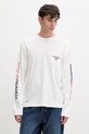 Tommy Jeans longsleeve męski bawełniany beżowy DM0DM22540