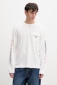 Tommy Jeans longsleeve męski bawełniany beżowy DM0DM22540
