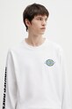 Dickies longsleeve bawełniany biały DK0A8A120WH1