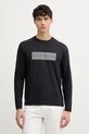 Armani Exchange t-shirt męski bawełniany granatowy XM002820.AF10356