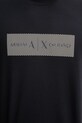 Armani Exchange t-shirt męski bawełniany XM002820.AF10356 granatowy