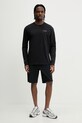 Salomon longsleeve bawełniany LC2833000 czarny SS26