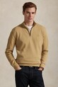 Polo Ralph Lauren longsleeve LT WT MESH FACE DKT-KNT-PULLOVER gładkie beżowy 710P04056007