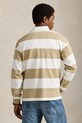 Polo Ralph Lauren longsleeve bawełniany JERSEY-LSL-RUG 710965471500 beżowy SS26